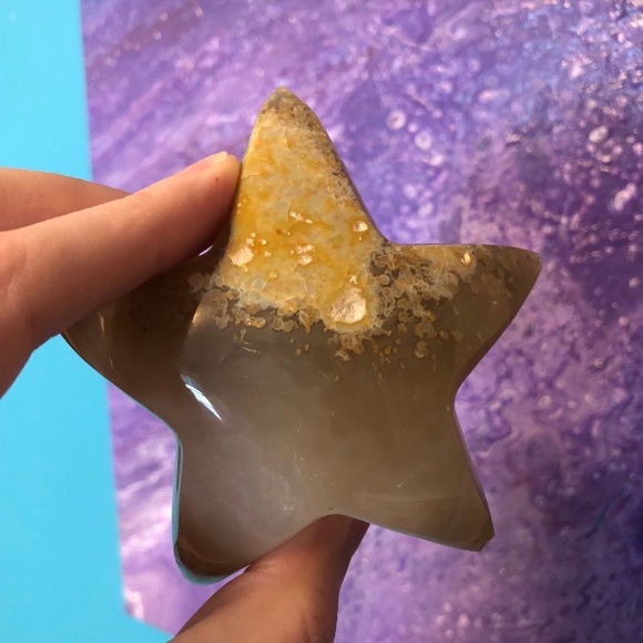 Agate Star Crystal - Picture 3 of 5